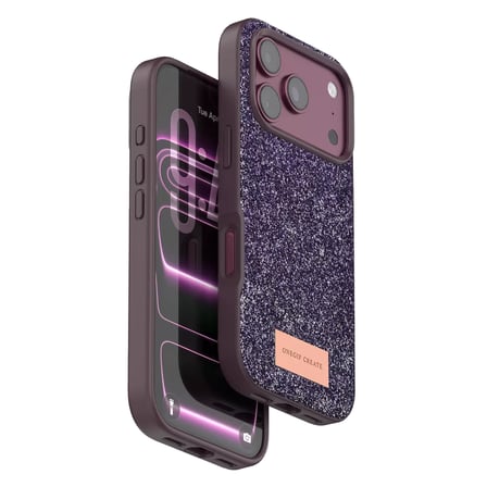 Sh Onegif Apple İphone 18 Pro Max Bright Simli Kapak - Bordo Najmaddin
