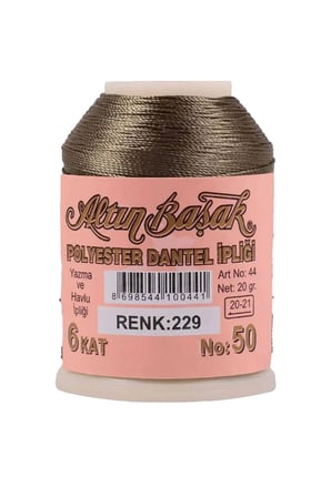 Tedar 3 Adet Altınbaşak Oya ve Dantel İpi 20 gr - Royaleks - No: 031 - 131 - 956 Najmaddin