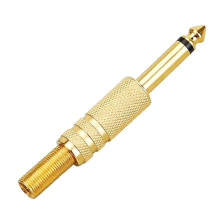 Sh 3.5 Mm Mono Gold Metal Jack Fiş Najmaddin