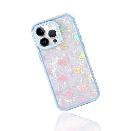 Bez iPhone 14 Pro Max Lumi Desenli Kapak - Mavi Najmaddin