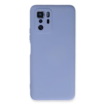 MEPA Najmaddin Xiaomi Poco X3 Gt Kılıf Nano İçi Kadife Silikon - Lila Najmaddin