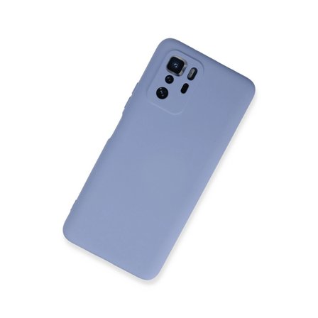 MEPA Najmaddin Xiaomi Poco X3 Gt Kılıf Nano İçi Kadife Silikon - Lila Najmaddin