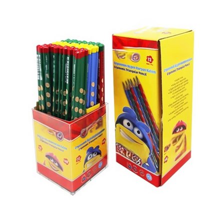 Ticaret Oluklu Üçgen Kurşun Kalem ADET FİYATIDIR Najmaddin