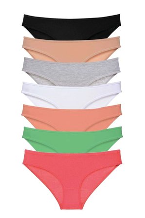 Tedar 7 adet Süper Eko Set Likralı Kadın Slip Külot Set 7 Najmaddin