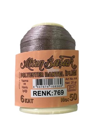 Tedar 3 Adet Altınbaşak Oya ve Dantel İpi 20 gr - Royaleks - No: 769 Najmaddin