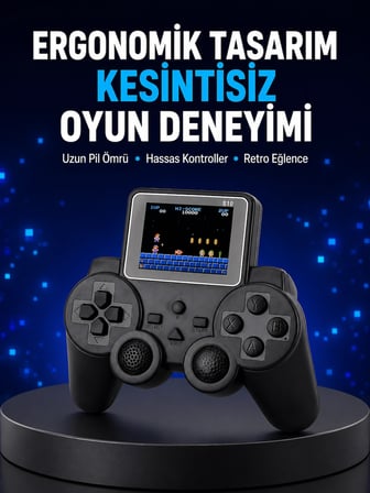 Mey Mey İthalat 2025 S10 Gamepad 520 Klasik Retro Oyunlu TV Bağlantılı A Kalite Orijinal Yeni Nesil Najmaddin