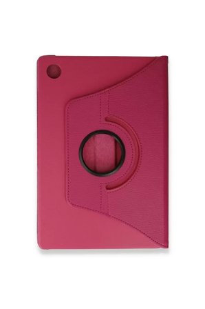 Sh Newface Samsung Galaxy Tab A9 Plus Kılıf 360 Tablet Deri Kılıf - Pembe Najmaddin