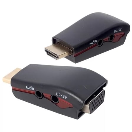 Sh Powermaster Pm-13645 Hdmı To Vga Çevirici Aparat (5 V Ses Çıkışlı) Najmaddin