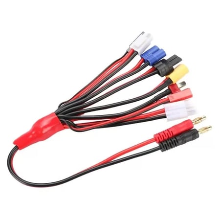 Sh Powermaster Pm-24266 Htrc 8 İn 1 Lipo Batarya Banana Şarj Kablo Seti Najmaddin