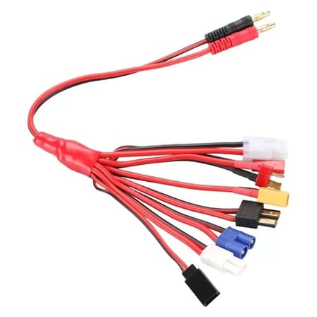 Sh Powermaster Pm-24266 Htrc 8 İn 1 Lipo Batarya Banana Şarj Kablo Seti Najmaddin