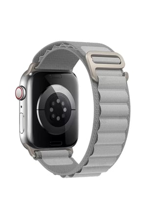 Sh Newface Apple Watch 38mm Mountain Kordon - Gri Najmaddin