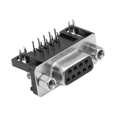 Sh Powermaster Pm-7399 9 Pin Dişi D-sub 90 Derece Konnektör Najmaddin