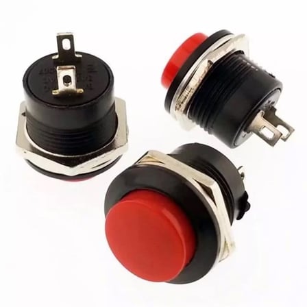 Sh Ic-180a Yuvarlak Ø16mm Push Buton R13-507 Najmaddin