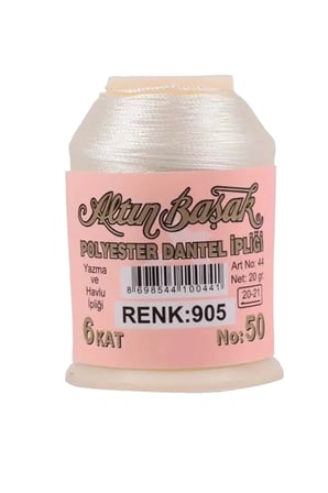 Tedar 3 Adet Altınbaşak Oya ve Dantel İpi 20 gr - Royaleks - No: 905 - 840 - 317 Najmaddin