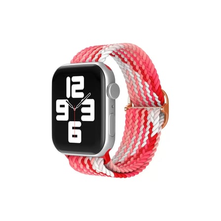 Mark Newface Apple Watch 38mm Star Kordon - Pembe-Kırmızı Najmaddin