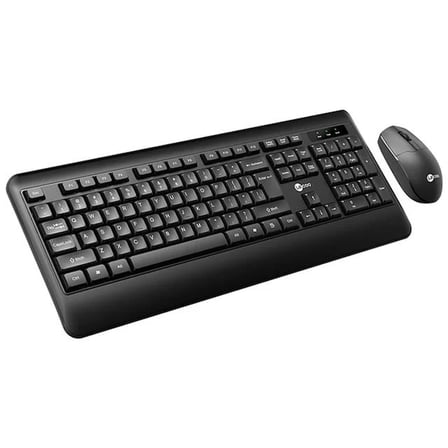 Sh Lenovo Lecoo Kw202 Kablosuz Q Klavye - Mouse Set Siyah Najmaddin