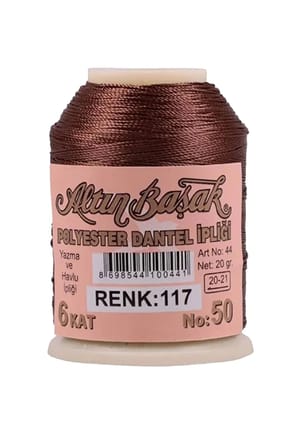 Tedar 3 Adet Altınbaşak Oya ve Dantel İpi 20 gr - Royaleks - No: 117 Najmaddin