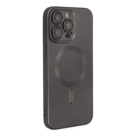 Bez iPhone 13 Pro Kılıf Moshi Lens Magneticsafe Silikon - Füme Najmaddin