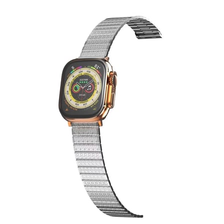 Mark Newface Apple Watch 38mm Made Metal Kordon - Gümüş Najmaddin