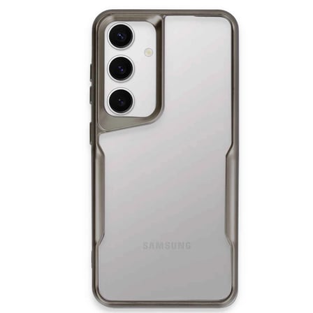 MEPA Najmaddin Samsung Galaxy S24 Kılıf Boyi Silikon Kapak - Titan Gri Najmaddin