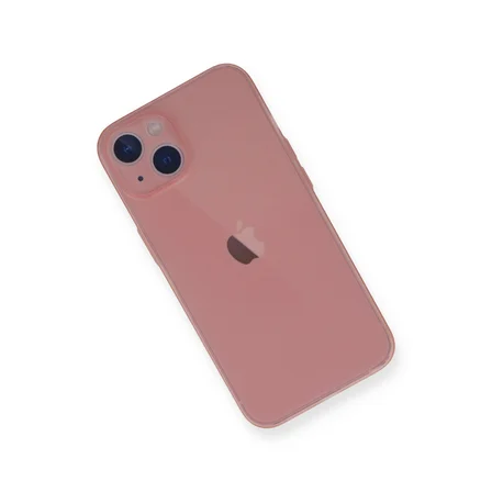 Bez iPhone 14 Plus Kılıf PP Ultra İnce Kapak - Pembe Najmaddin