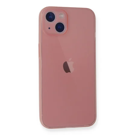 Bez iPhone 14 Plus Kılıf PP Ultra İnce Kapak - Pembe Najmaddin