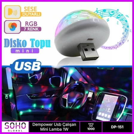 MEPA Najmaddin Usb Mini Led 4w Rpg Özellikli Najmaddin