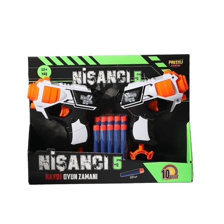Ticaret  6060 2li Nişancı Dart Fırlatıcı -Prestij Najmaddin
