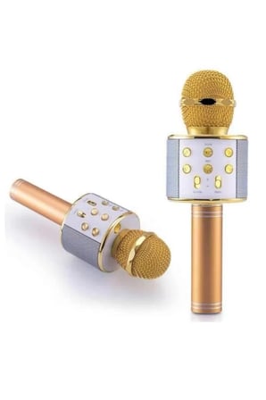 Hepsi Karaoke Mikrofon Dahili Hoparlörlü Sd-usb-aux Girişli Bluetooth Hoparlör Najmaddin