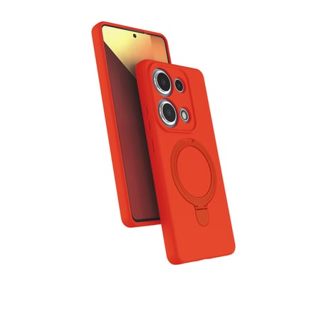 Bez Redmi Note 13 Pro 4G Regal Magsafe Standlı Kapak - Turuncu Najmaddin