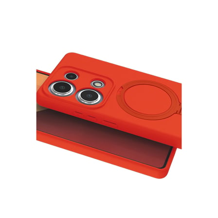 Bez Redmi Note 13 Pro 4G Regal Magsafe Standlı Kapak - Turuncu Najmaddin