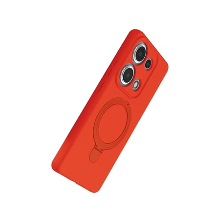 Bez Redmi Note 13 Pro 4G Regal Magsafe Standlı Kapak - Turuncu Najmaddin