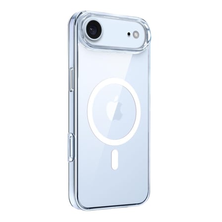 Bez iPhone 17 Air Combo Sert Şeffaf Magsafe Kapak - Şeffaf Najmaddin