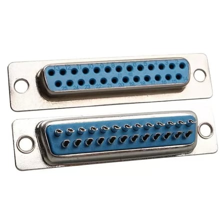 Sh Elektromer 25 Pin Dişi Bilgisayar D-sub Konnektör Najmaddin