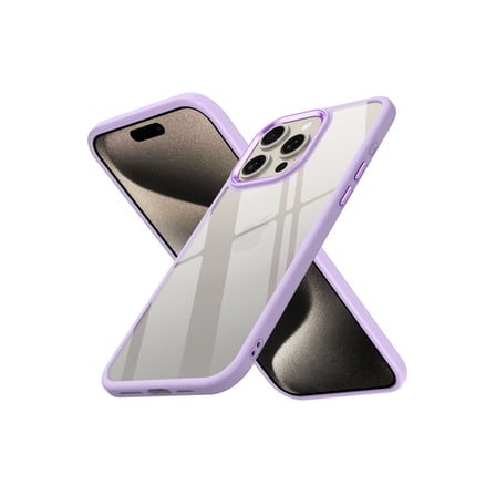 Bez iPhone 15 Pro Max Kılıf Power Silikon - Lila Najmaddin