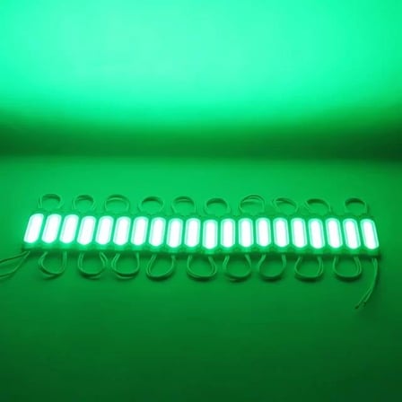 Sh Powermaster 12 Volt 2 Watt Yeşil Modül Led (68x16 Mm) Najmaddin