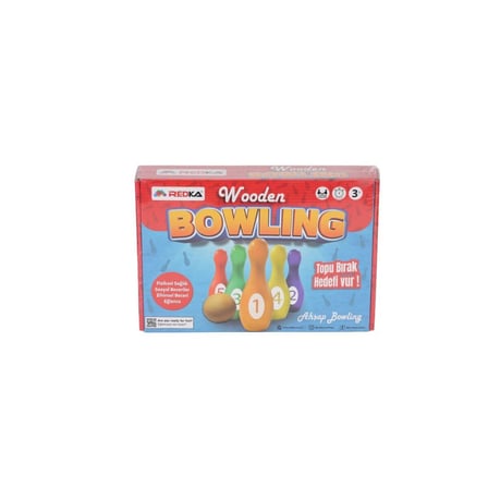 Ticaret 5821  -Wooden Bowling Najmaddin