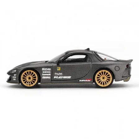 Ticaret Model Araç 1/64 Mazda RX-7 RE-Amemiya Matsukiyo KOKU 3 Rotor NA-7 TAS 2025 Best Tuned Car Award Najmaddin