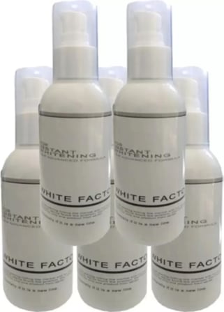 Sh Süper White Factor For Instant Whitening - Krem 120 Ml X 5 Adet Najmaddin