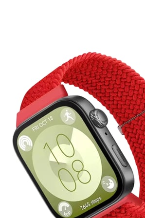 Mark Newface Huawei Fit 4 Star Kordon - Kırmızı Najmaddin