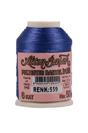 Tedar 3 Adet Altınbaşak Oya ve Dantel İpi 20 gr - Royaleks - No: SİYAH - 1790 - 559 Najmaddin