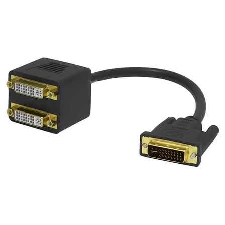 Sh Powermaster Pm-25997 24+1 Dvı Erkek To 2x 24+5 Dvı Dişi Çoklayıcı Kablo 32cm Najmaddin
