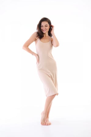 Beru Freshness 3165  Kadın Modal Askılı Jüpon Kombinezon Najmaddin
