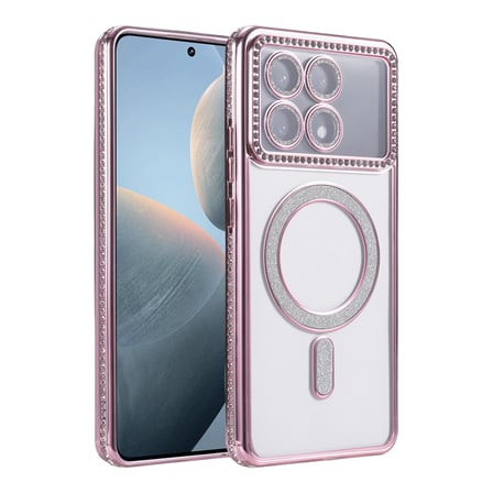 Bez Poco X6 Pro Joke Simli Magneticsafe Kılıf - Pembe Najmaddin