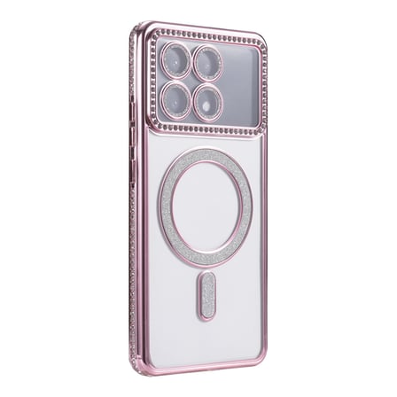 Bez Poco X6 Pro Joke Simli Magneticsafe Kılıf - Pembe Najmaddin