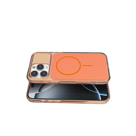Bez iPhone 16 Pro Max Bruma Magsafe Kapak - Turuncu Najmaddin