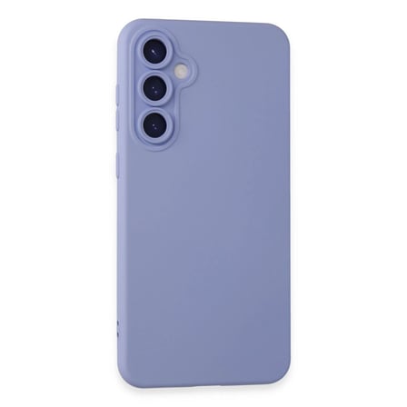 Tedar Samsung Galaxy S24 Kılıf Nano İçi Kadife Silikon - Lila Najmaddin