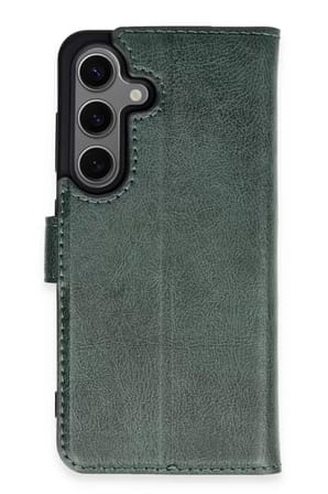 Sh Newface Samsung Galaxy S24 Kılıf Trend S Plus Kapaklı Kılıf - Yeşil Najmaddin