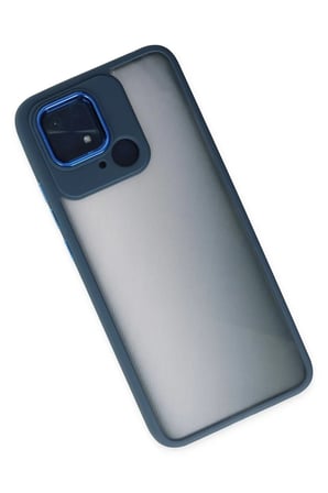 Mark Newface Xiaomi Redmi 10C Kılıf Dora Kapak - Mavi Najmaddin