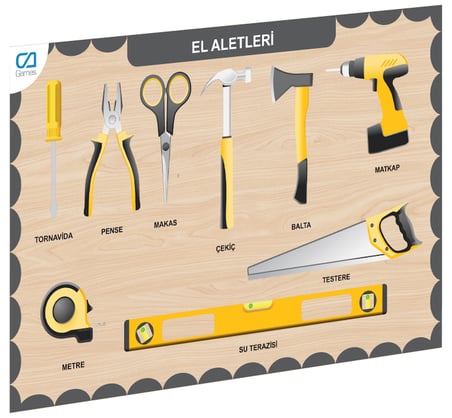 Ticaret CAAHS-3210 AHŞAP EL ALETLERİ BUL-TAK Najmaddin